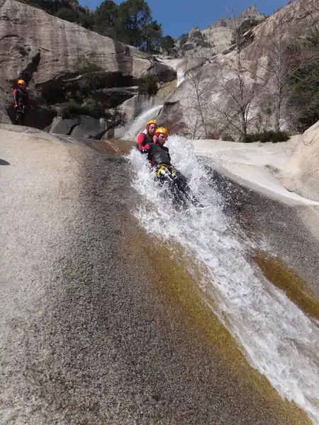 Canyoning Purcaraccia - Toboggan ludique en duo